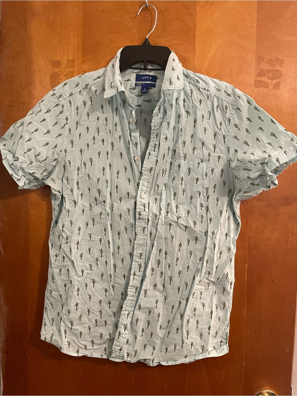 Cactus Print Apt 9 Casual Button Up